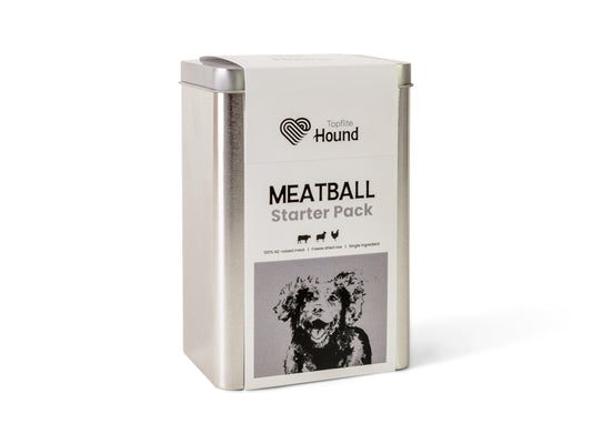 Topflite Hound Meatball Starter Pack with Storage tin