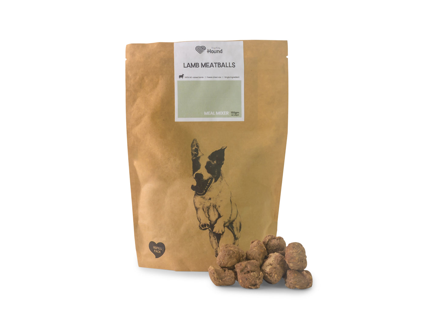 Topflite Hound Meatballs 150gm
