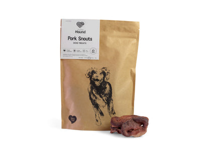 Refill pack of Hound Pork Snouts dog treats 